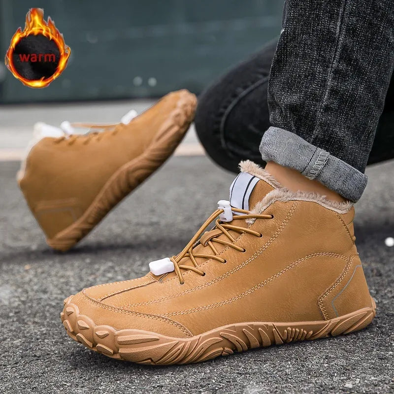 Alvidon™ TrekWarm – Gefütterte Barfußschuhe für kalte Trails