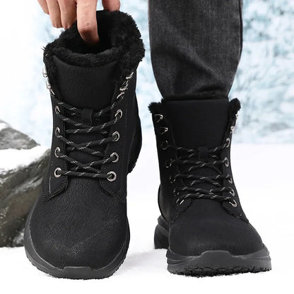 Alvidon™ WaldWarm – Warmer Barfußstiefel für Schnee & Waldwege