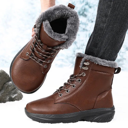 Alvidon™ WaldWarm – Warmer Barfußstiefel für Schnee & Waldwege