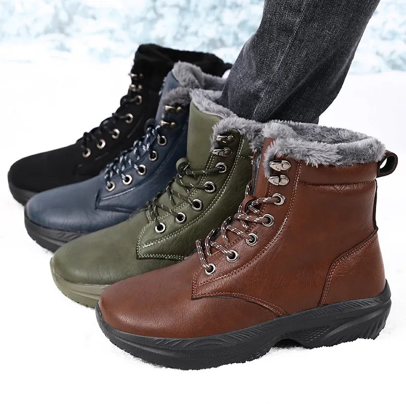 Alvidon™ WaldWarm – Warmer Barfußstiefel für Schnee & Waldwege