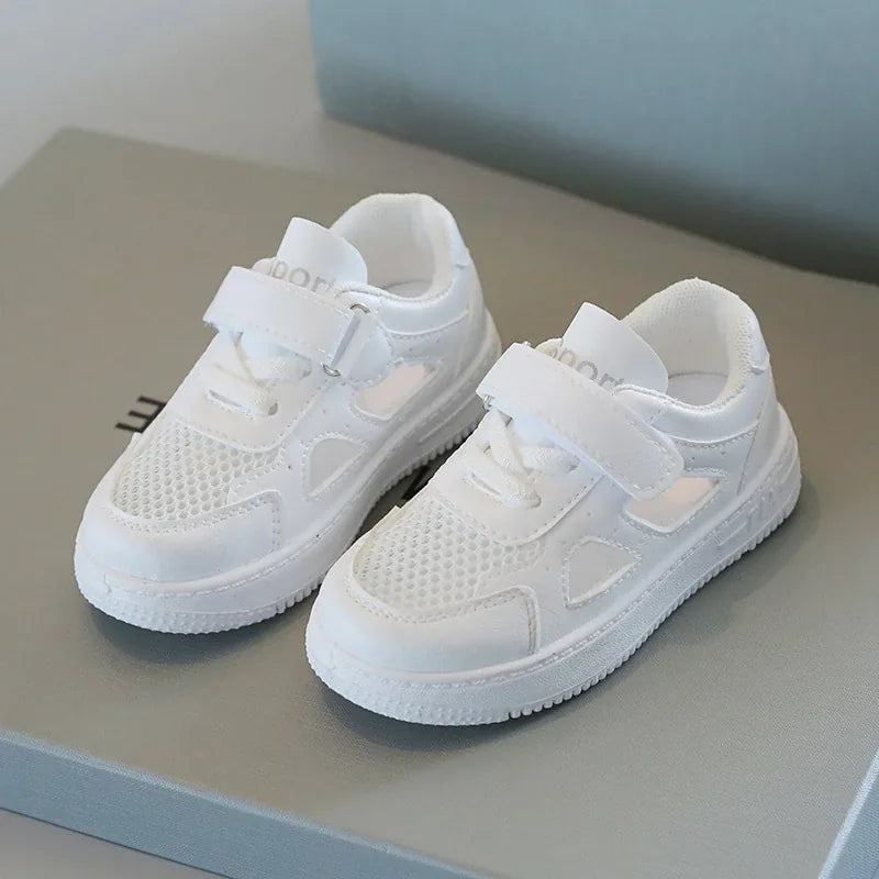 Alvidon™ WeissPur – Weiße Barfußschuhe für Kinder für Schule & Sport