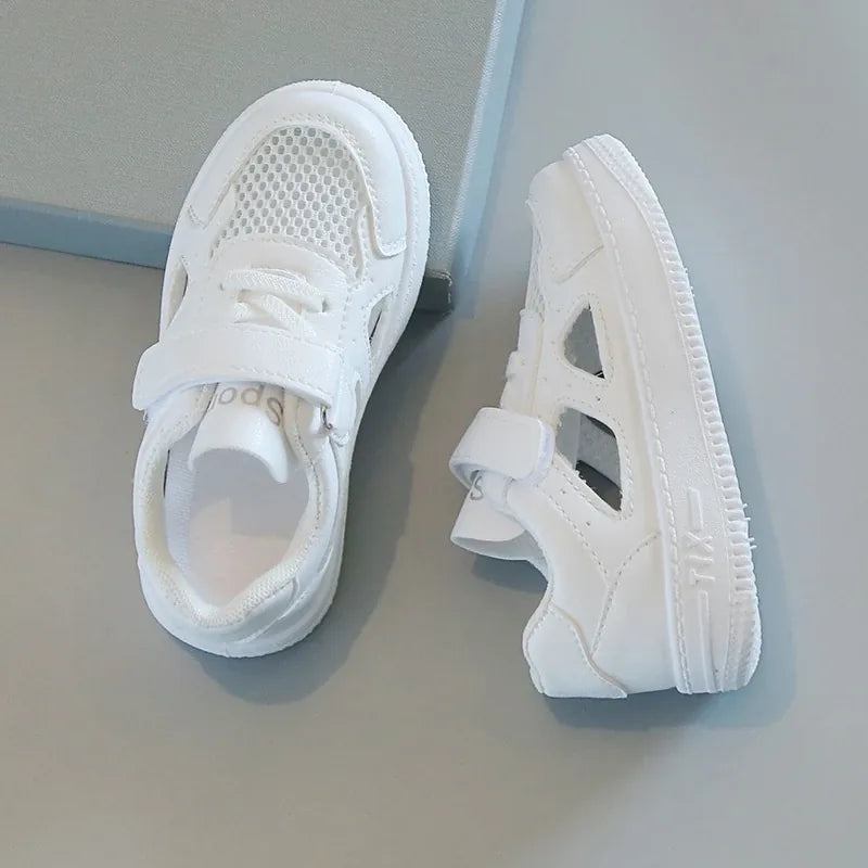 Alvidon™ WeissPur – Weiße Barfußschuhe für Kinder für Schule & Sport