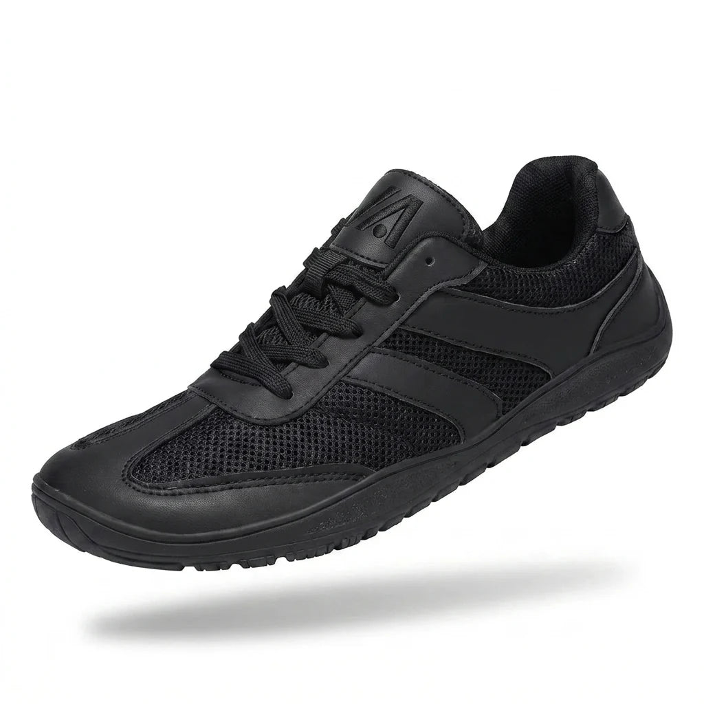 Alvidon WellenSchritt Weiß-Grün – Barfußschuhe, Produktansicht, für Damen und Herren