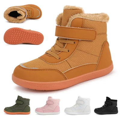 Alvidon™ WinterPur – Barfuß-Winterstiefel für Kinder mit breiter Zehenbox