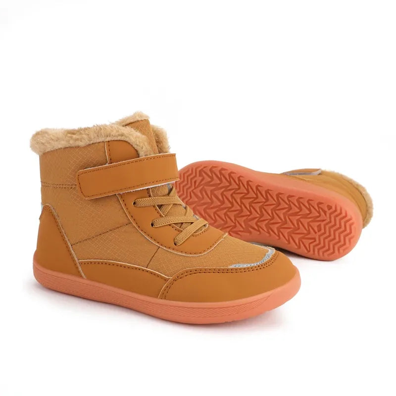 Alvidon™ WinterPur – Barfuß-Winterstiefel für Kinder mit breiter Zehenbox