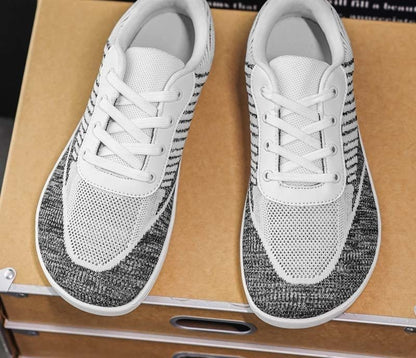 Alvidon™ LibertaStep - Barfußschuhe breite Zehenbox bequem - Damen Herren Barfußschuhe
